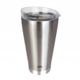 Copo Térmico Com Tampa e Abridor Inox 700ml