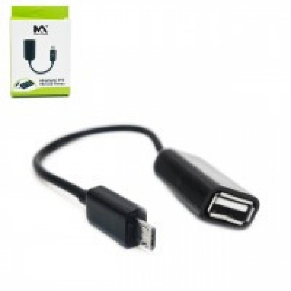 Adaptador OTG V8 USB Fêmea MaxMídia