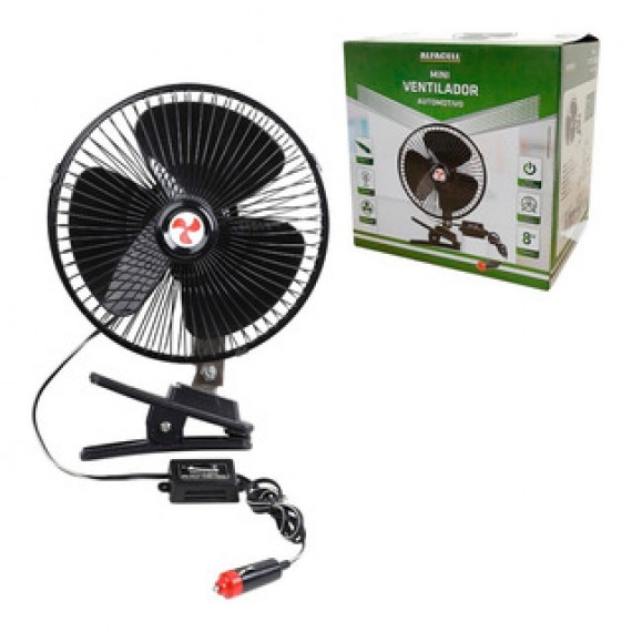 Mini Ventilador Automotivo 12v Portátil