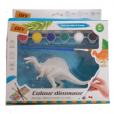 Dinossauro 3D para colorir 