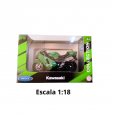 Moto Coleção Escala 1:18  KAWASAKI