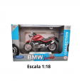 Moto Coleção Escala 1:18 BMW WELL 