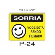 Placas de Sinalização em PS Acesso (Média/Peq./Grande)