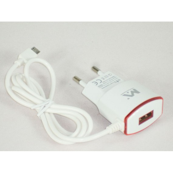 Carregador de Parede com Saída USB V8 2.4A 110/220V