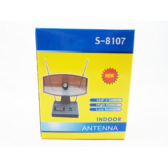 Antena para TV interna Portátil Indoor, Alto Ganho