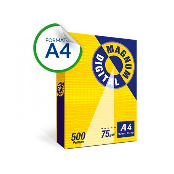 Resma de Papel A4 com 500 Folhas