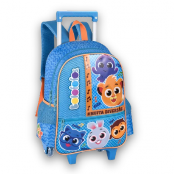 Mochila de Rodinha 16" Bolofofos  