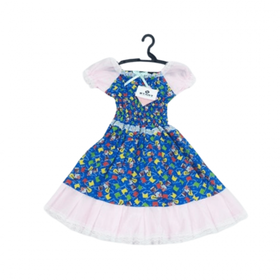 Vestido Infantil para Festa Junina