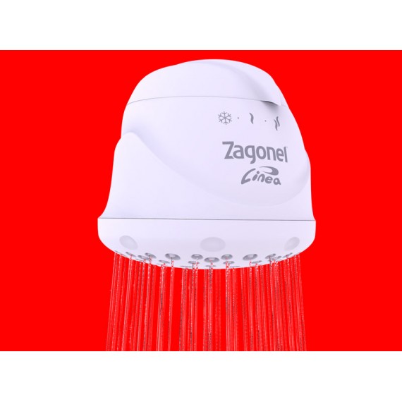 Ducha Linea 3 Temperaturas 220 V 5500 W Zagonel