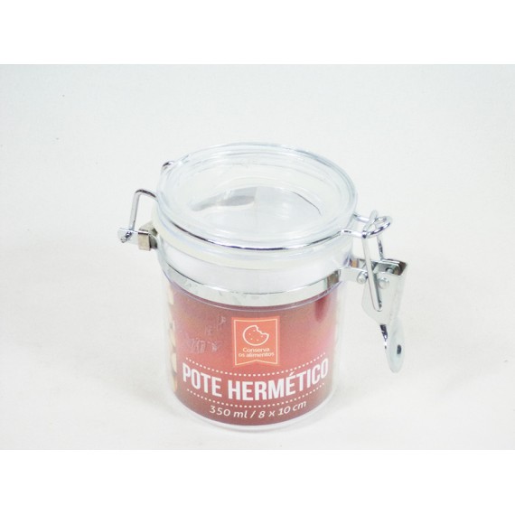 Pote Hermético 350 ML com Trava